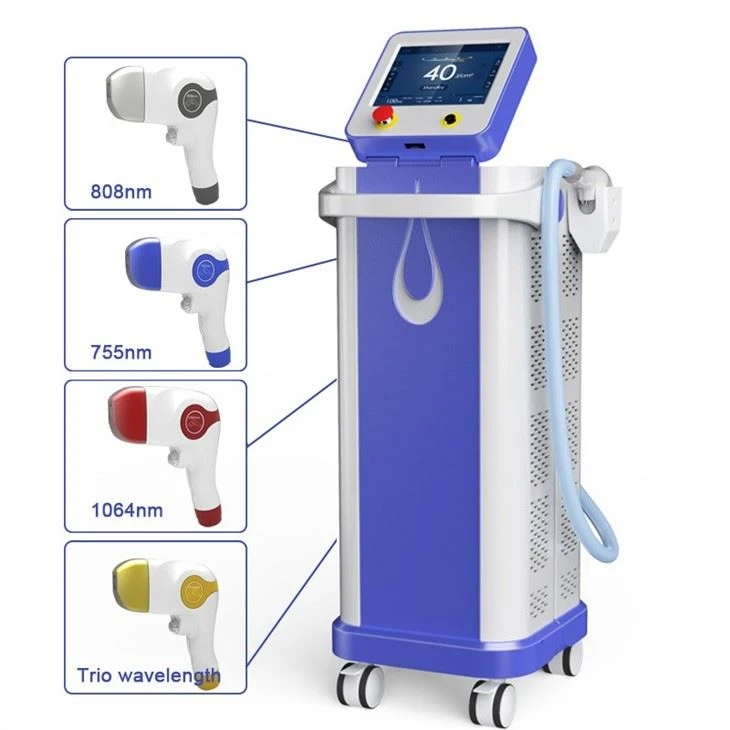 Tec Cooling 755nm 808nm 1064nm Laser A Diodo Epilazione 808 Portatile
